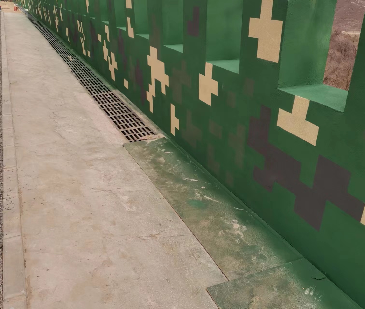 临汾围墙迷彩喷涂,数迷彩漆